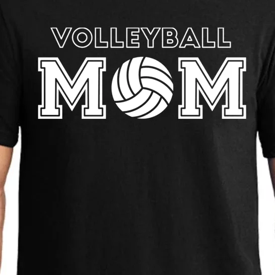 Volleyball Mom I Funny Volleyball Mother Fan Gift Meaningful Gift Pajama Set