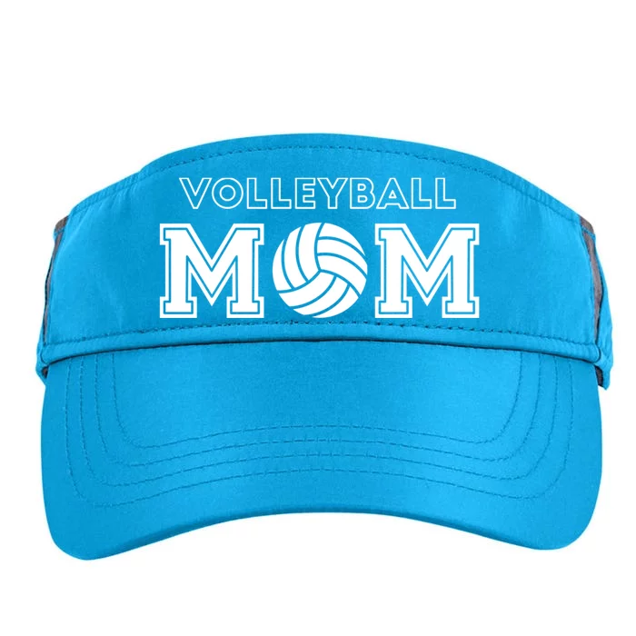 Volleyball Mom I Funny Volleyball Mother Fan Gift Meaningful Gift Adult Drive Performance Visor