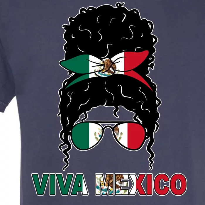 Viva Mexico Independence Day Hispanic Mexican Pride Garment-Dyed Heavyweight T-Shirt