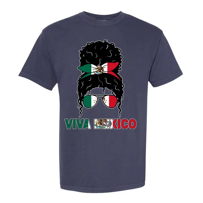 Viva Mexico Independence Day Hispanic Mexican Pride Garment-Dyed Heavyweight T-Shirt