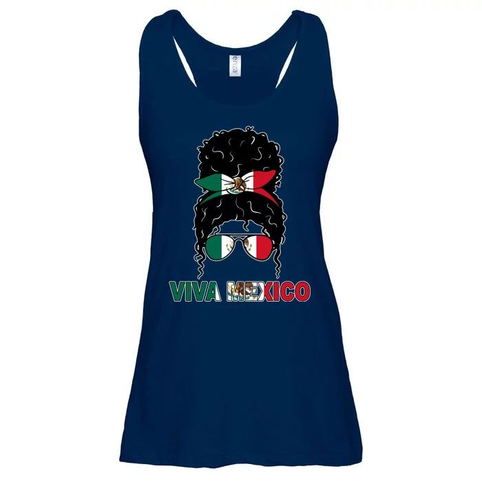 Viva Mexico Independence Day Hispanic Mexican Pride Ladies Essential Flowy Tank