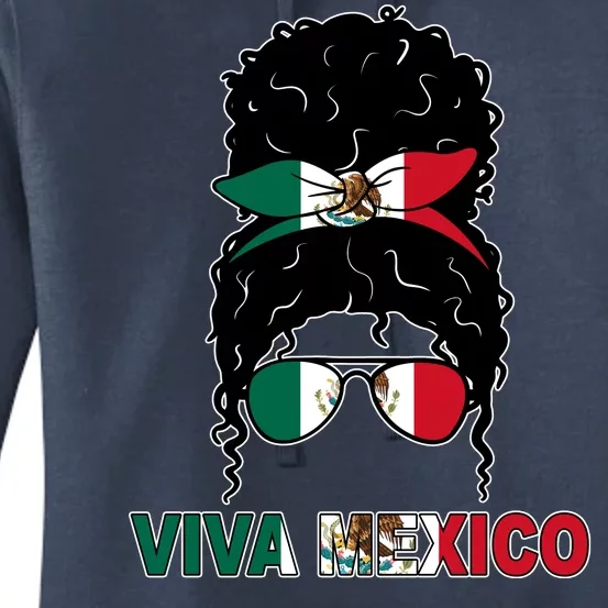 Viva Mexico Independence Day Hispanic Mexican Pride Women's Pullover Hoodie