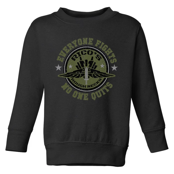 Vintage Mobile Infantry Ricos Roughnecks Toddler Sweatshirt