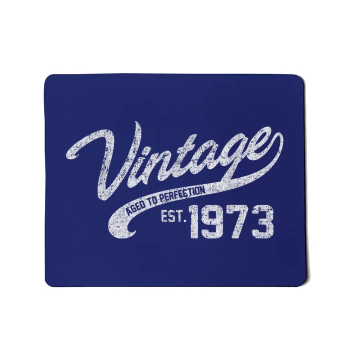 Vintage Made In 1973 45th Birthday Present Gift Mousepad