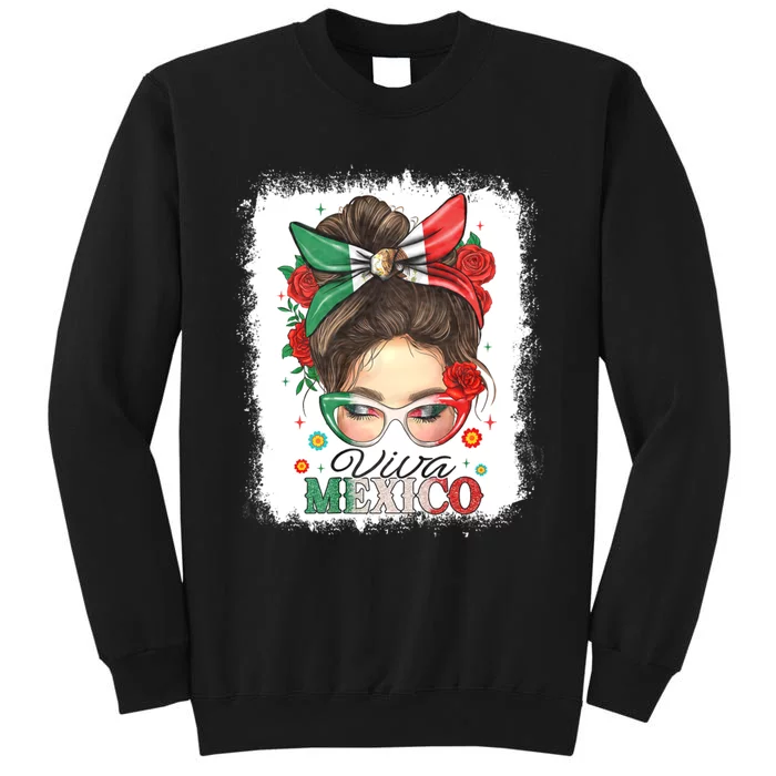 Viva Mexico Independence Day Tall Sweatshirt