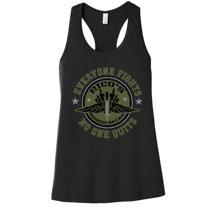 Vintage Mobile Infantry Ricos Roughnecks Women's Racerback Tank