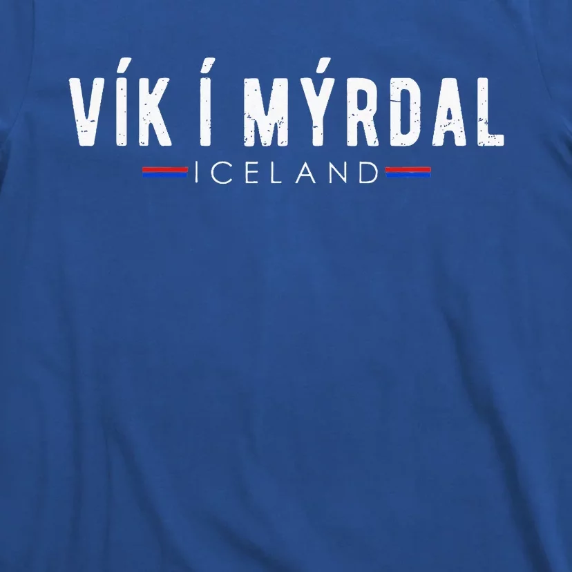 VíK í MýRdal Iceland Vacation Iceland Lover T-Shirt