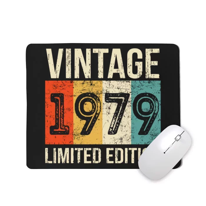 Vintage Made In 1979 Birthday Mousepad