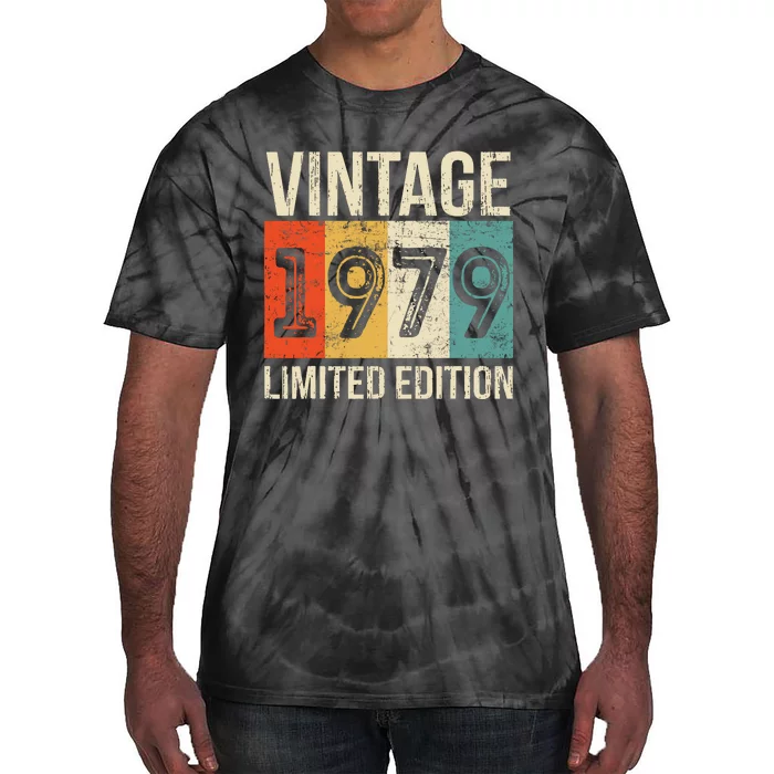 Vintage Made In 1979 Birthday Tie-Dye T-Shirt