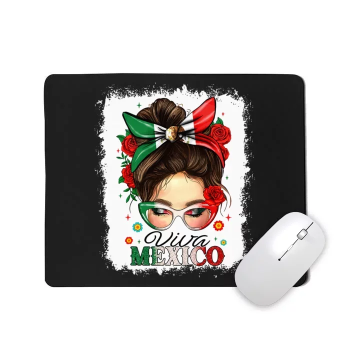 Viva Mexico Independence Day Mexican Flag Mousepad