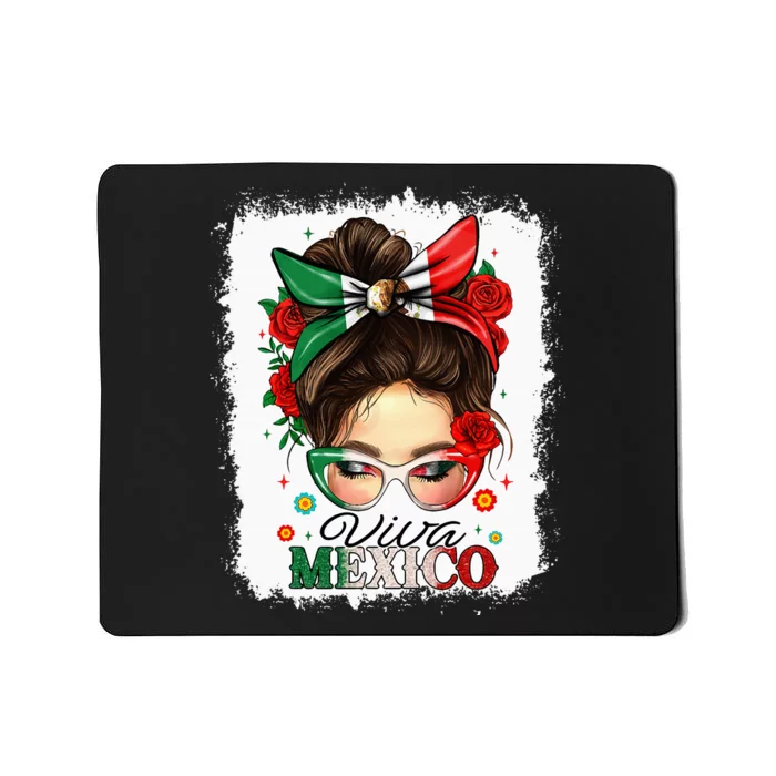 Viva Mexico Independence Day Mexican Flag Mousepad