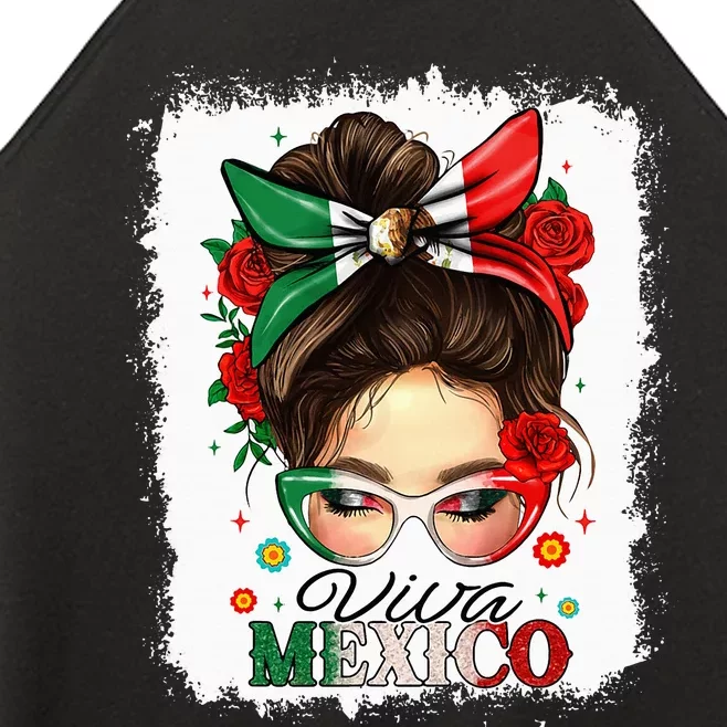 Viva Mexico Independence Day Mexican Flag Women’s Perfect Tri Rocker Tank