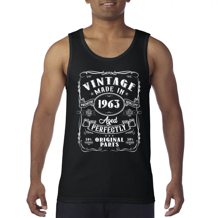 Vintage Made In 1963 One Of A Kind Limited Edition Aged Perfectly Original Parts Tank Top