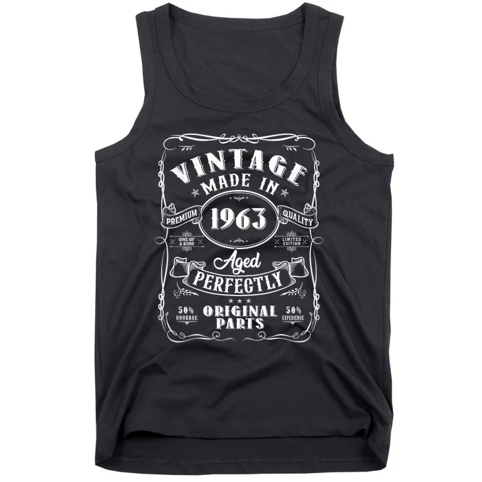 Vintage Made In 1963 One Of A Kind Limited Edition Aged Perfectly Original Parts Tank Top