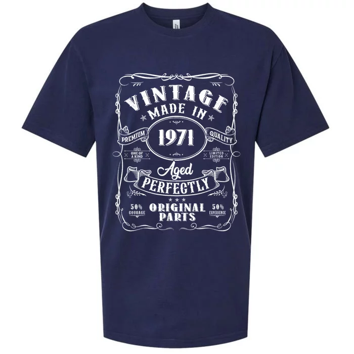 Vintage Made In 1971 One Of A Kind Limited Edition Aged Perfectly Original Parts Sueded Cloud Jersey T-Shirt