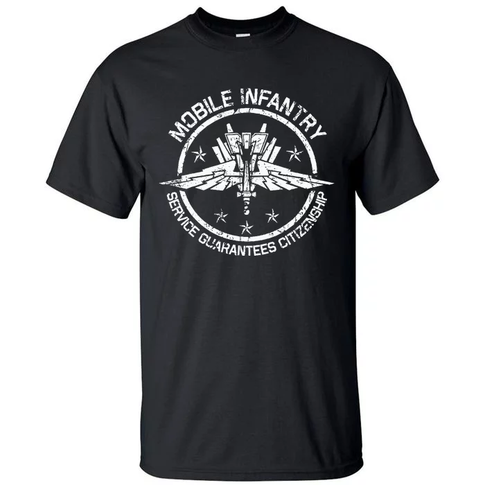 Vintage Mobile Infantry Crest Tall T-Shirt