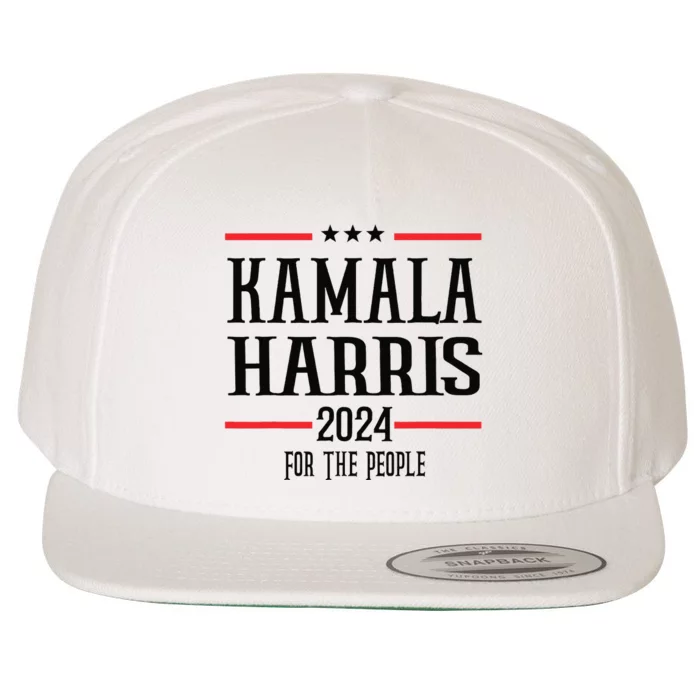 Vote Madam Kamala For President Gift Wool Snapback Cap