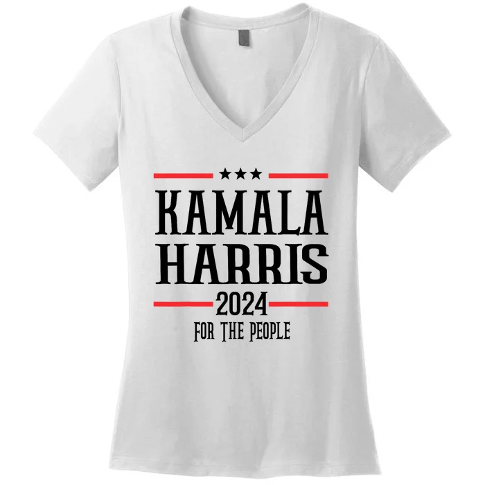 Vote Madam Kamala For President Women's V-Neck T-Shirt