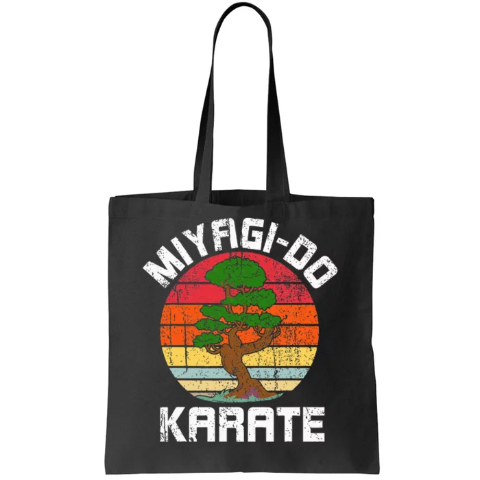 Vintage Miyagido Karate Bonsai Tree Tote Bag