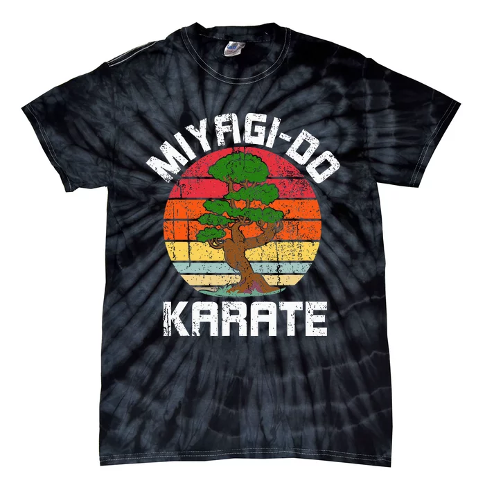 Vintage Miyagido Karate Bonsai Tree Tie-Dye T-Shirt