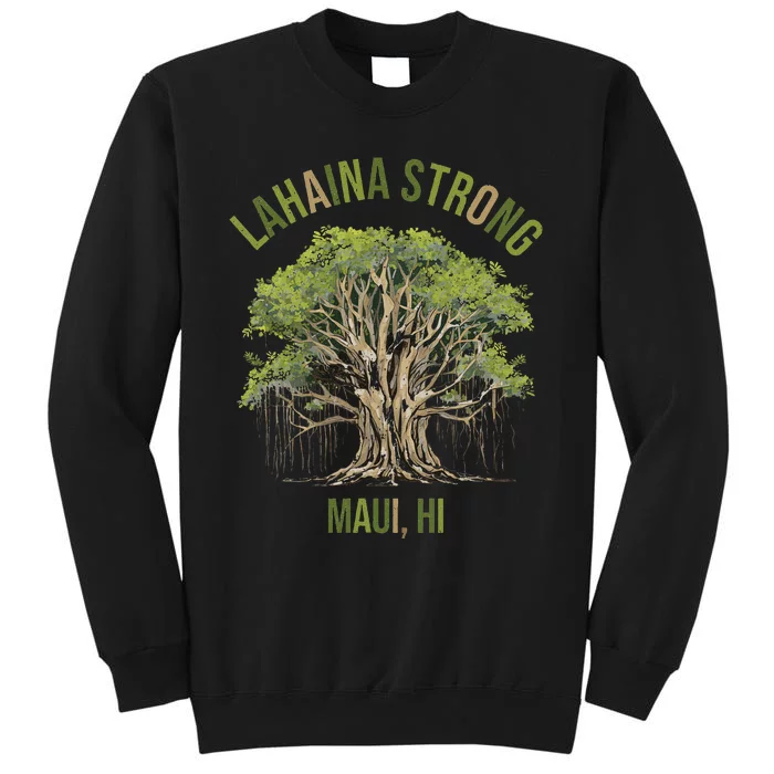 Vintage Maui Lahaina Banyan Tree Tall Sweatshirt