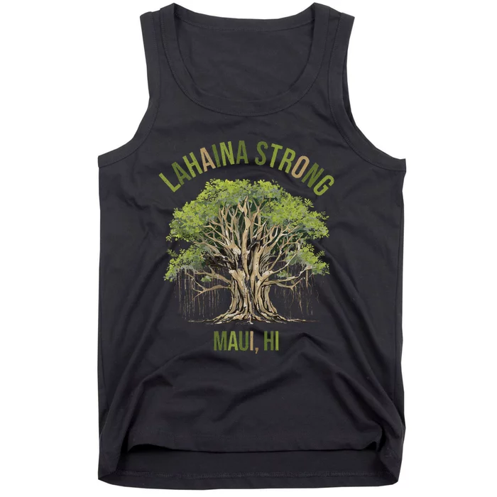 Vintage Maui Lahaina Banyan Tree Tank Top