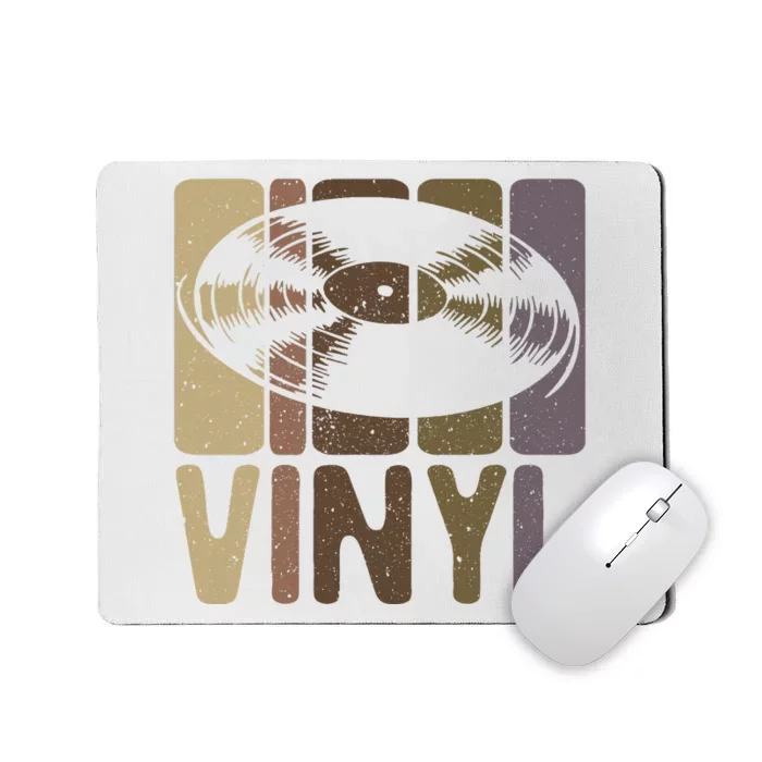 Vinyl Music Lover And Vinyl Record Player Mousepad