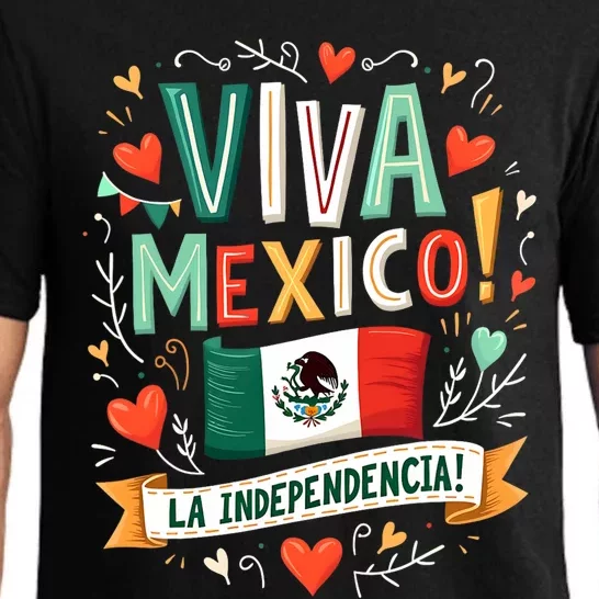 Viva Mexico La Independencia Fiesta Mexican Independence Day Pajama Set