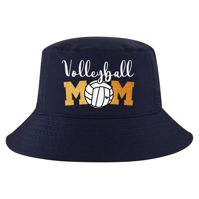 Volleyball Mom Mothers Day Volleyball Game Day Cheer Mom Cool Comfort Performance Bucket Hat