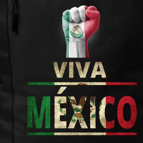 Viva Mexico Mexican Pride Fist Daily Commute Backpack