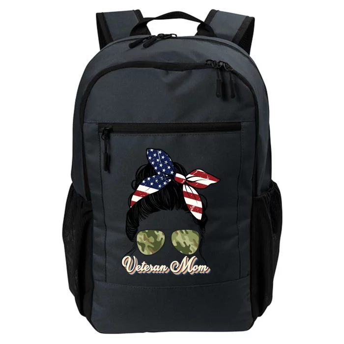 Veteran Mom MotherS Day 2023 Gift Proud Us Veteran Mom Gift Daily Commute Backpack