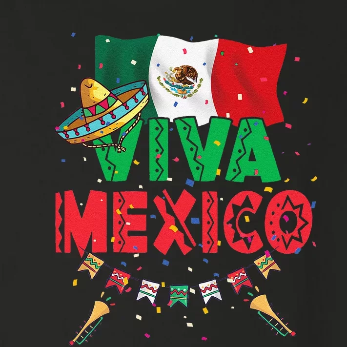 Viva Mexico Mexican Independence Day Independencia De Mexico Gift Toddler Long Sleeve Shirt