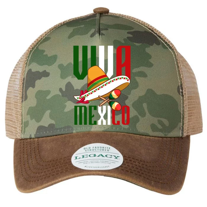 Viva Mexico Mexican Pride Legacy Tie Dye Trucker Hat