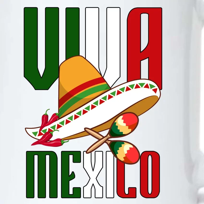 Viva Mexico Mexican Pride Black Color Changing Mug