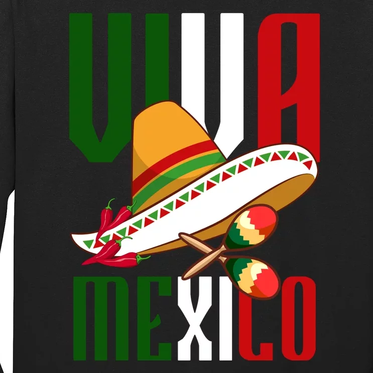 Viva Mexico Mexican Pride Long Sleeve Shirt