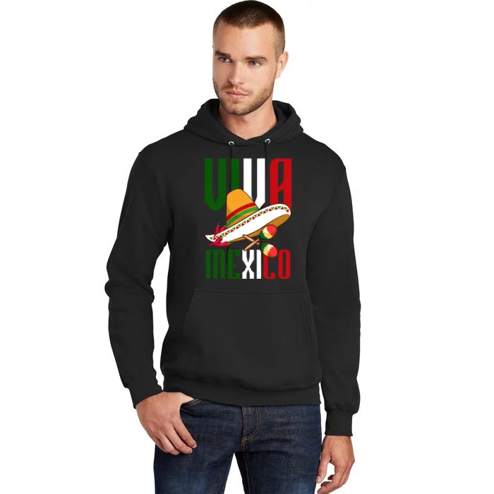 Viva Mexico Mexican Pride Tall Hoodie