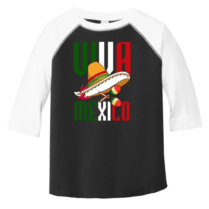 Viva Mexico Mexican Pride Toddler Fine Jersey T-Shirt