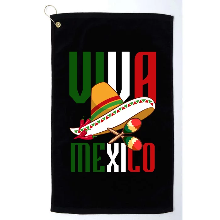 Viva Mexico Mexican Pride Platinum Collection Golf Towel