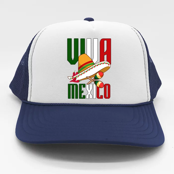 Viva Mexico Mexican Pride Trucker Hat