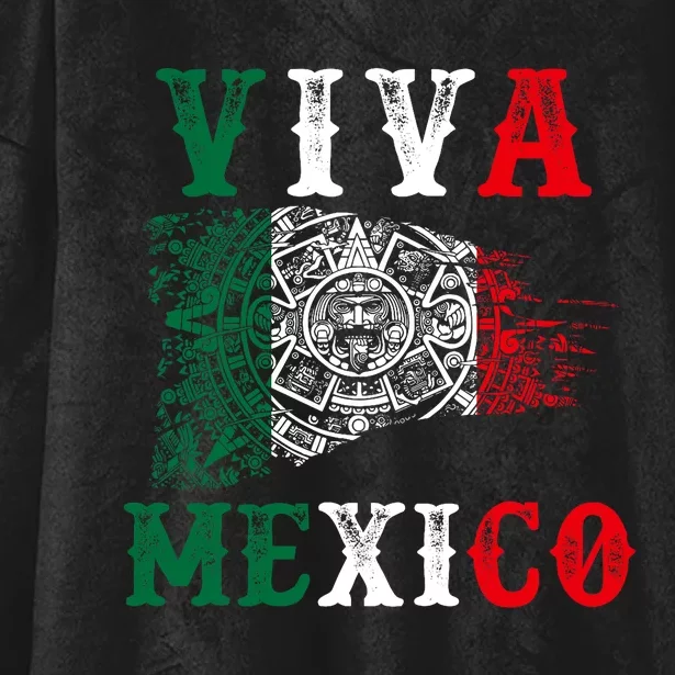 Viva Mexico Mexican Independence Day Hooded Wearable Blanket