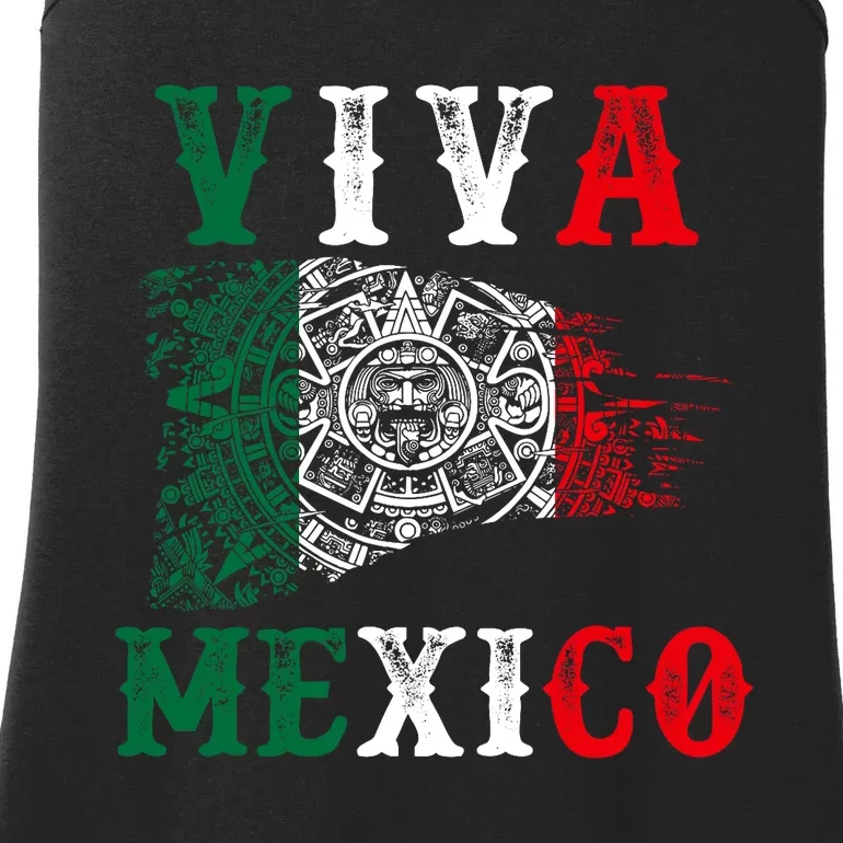 Viva Mexico Mexican Independence Day Ladies Essential Tank