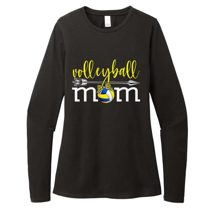 Volleyball Mom Mother's Day For Cute Sport Lover Womens CVC Long Sleeve Shirt