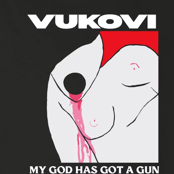 Vukovi Mghgag My God Has Got A Gun Toddler Long Sleeve Shirt