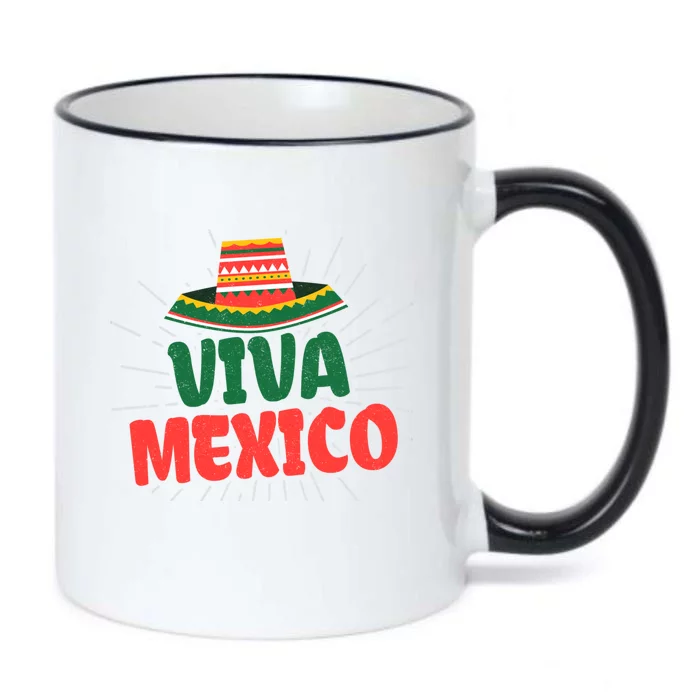 Viva Mexico Mexican Independence Day Gift Black Color Changing Mug