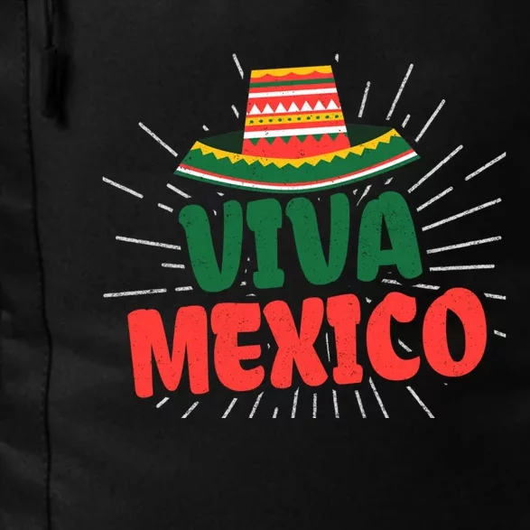 Viva Mexico Mexican Independence Day Gift Daily Commute Backpack