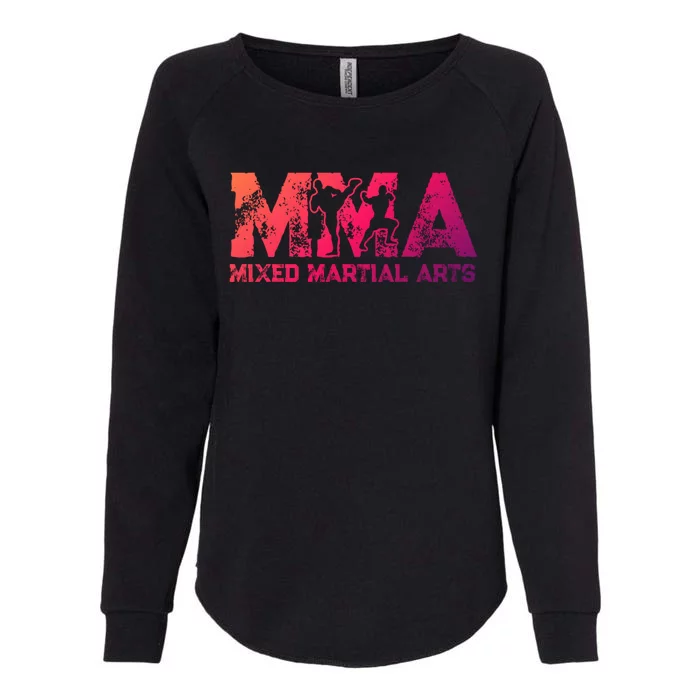 Vintage Mixed Martial Arts Mma Gift Womens California Wash Sweatshirt