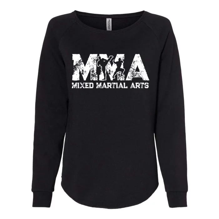 Vintage Mixed Martial Arts Mma Gift Womens California Wash Sweatshirt