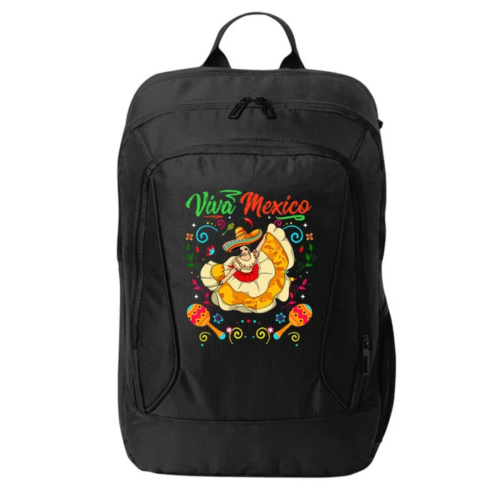 Viva Mexico Mexican independence day I Love Mexico City Backpack