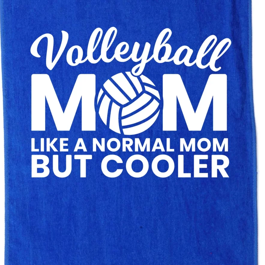 Volleyball Mom Mothers Day Sport Lover Mama Beach Volley Meaningful Gift Platinum Collection Golf Towel