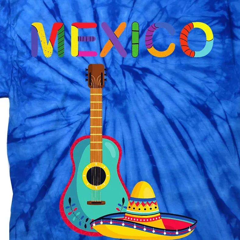 Viva Mexico Mexican Independence Day Tie-Dye T-Shirt